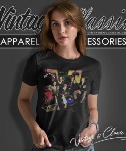 Aerosmith Shirt Nine Lives American Tour Women T Shirt