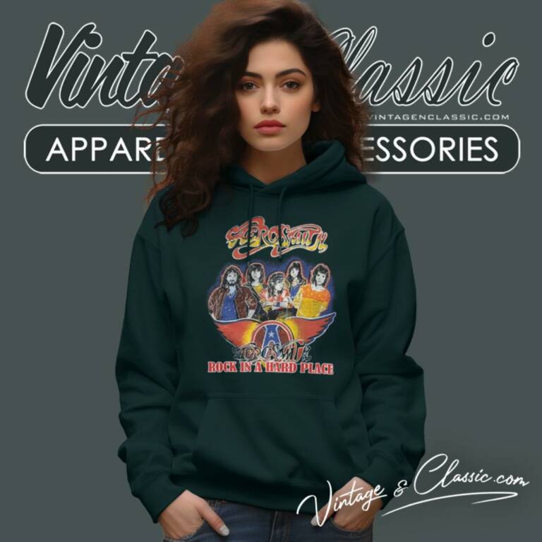 Aerosmith Shirt Rock In A Hard Place Album Hoodie Aerosmith Shirt Rock In A Hard Place Album Hoodie