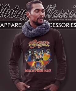 Aerosmith Shirt Rock In A Hard Place Album Long Sleeve Tee