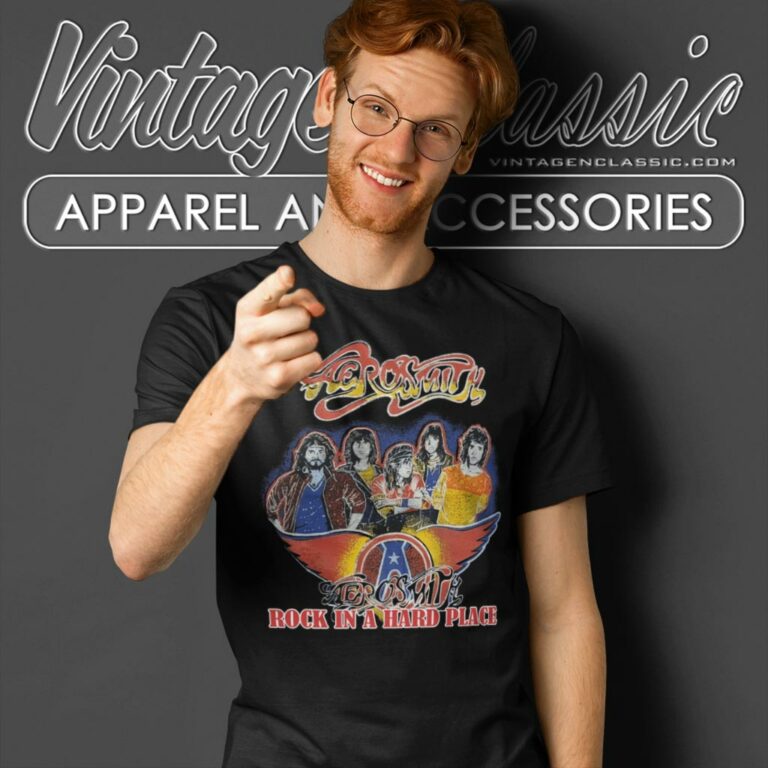 Aerosmith Shirt Rock In A Hard Place T Shirt Aerosmith Shirt Rock In A Hard Place T Shirt