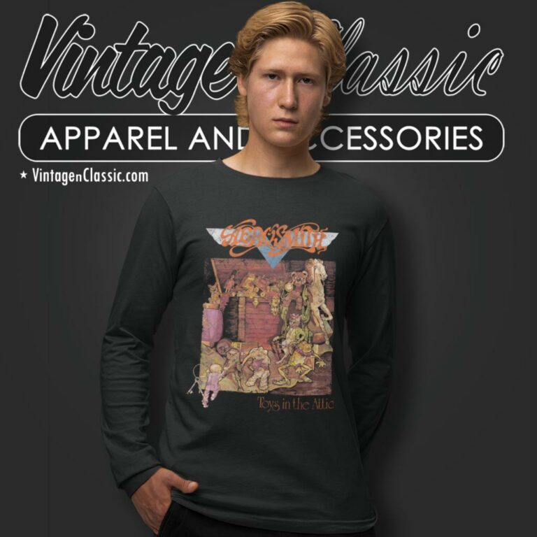 Aerosmith Shirt Toys In The Attic Long Sleeve Tee Aerosmith Shirt Toys In The Attic Long Sleeve Tee
