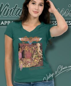 Aerosmith Shirt Toys In The Attic V Neck TShirt