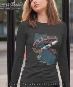 Aerosmith T shirt Back in the Saddle Tour 84 Longsleeves Women