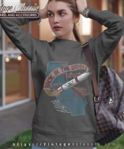 Aerosmith T shirt Back in the Saddle Tour 84 Sweashirt Women