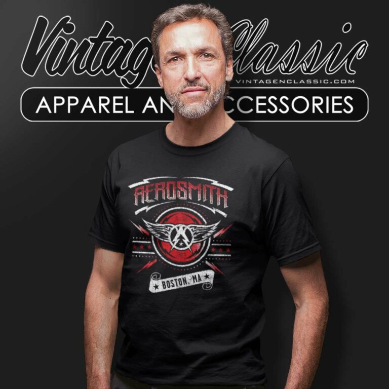 Aerosmith T shirt Boston Ma Stars Rock Band T Shirt Aerosmith T shirt Boston Ma Stars Rock Band T Shirt