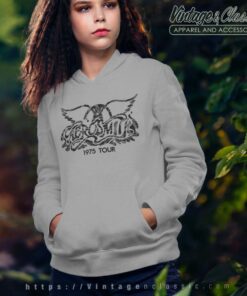 1975 Tour Wings Aerosmith Shirt, Aerosmith Fan Gift Selection 5 Aerosmith Tshirt 1975 Tour Wings Hoodie Youth