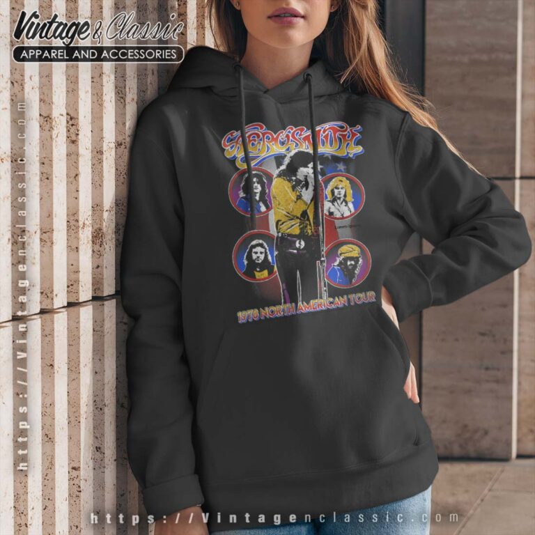 Aerosmith Tshirt 1978 North America Tour Hoodie Women Aerosmith Tshirt 1978 North America Tour Hoodie Women
