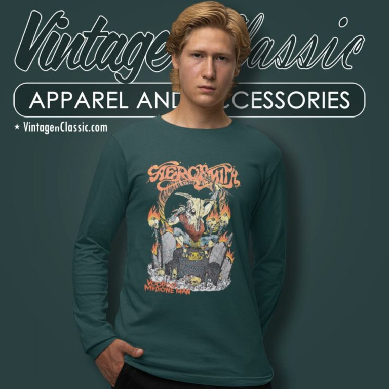 Aerosmith Voodoo Medicine Man Long Sleeve Tee Aerosmith Voodoo Medicine Man Long Sleeve Tee
