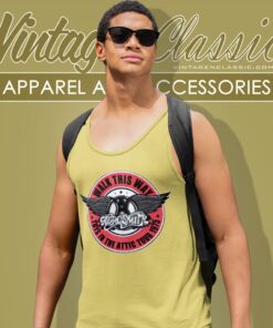 Aerosmith Walk This Way Tank Top Racerback