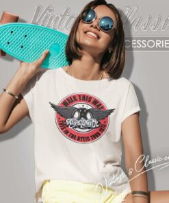Aerosmith Walk This Way Women T Shirt