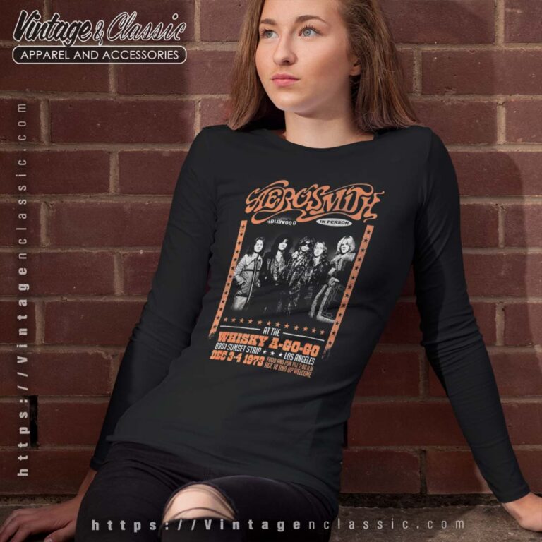 Aerosmith Whisky A Go Go Longsleeves Aerosmith Whisky A Go Go Longsleeves