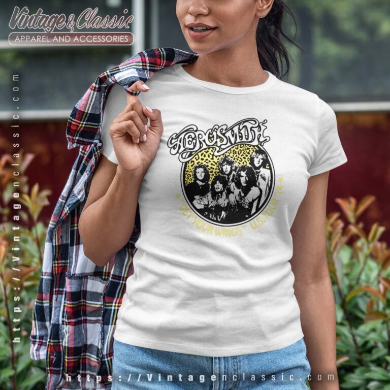 Aerosmith Wings Tour 74 Shirt Aerosmith Wings Tour 74 Shirt
