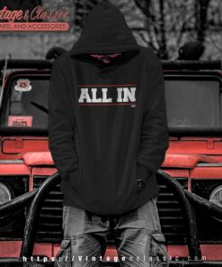 Aew All In Logo Elite Wrestling Hoodie