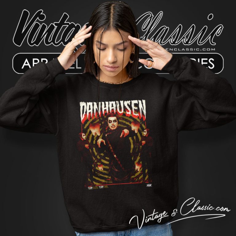 Aew Danhausen Spiral Graphic Sweatshirt Aew Danhausen Spiral Graphic Sweatshirt