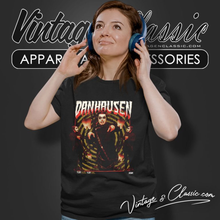 Aew Danhausen Spiral Graphic Women T Shirt Aew Danhausen Spiral Graphic Women T Shirt