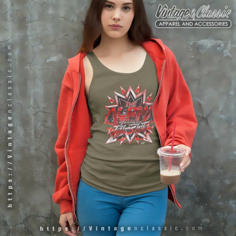 Aew Konosuke Takeshita The Alpha Tank Top Racerback Aew Konosuke Takeshita The Alpha Tank Top Racerback