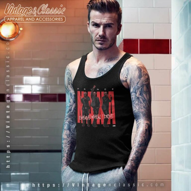 Aew Prince Nana Swerve When I Drive Tank Top Racerback Aew Prince Nana Swerve When I Drive Tank Top Racerback