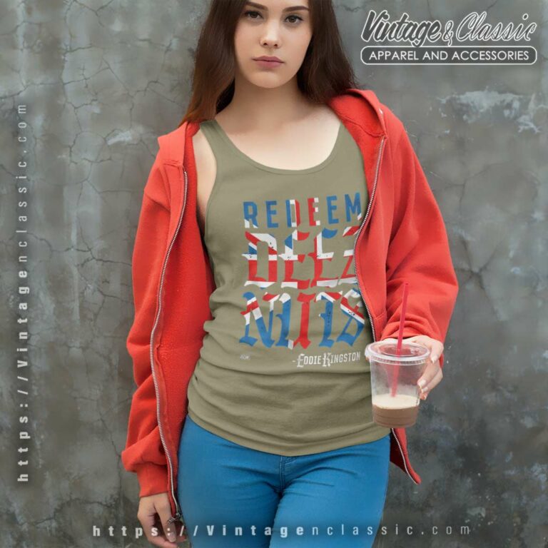 Aew Redeem Deez Nuts Eddie Kingston Aew All In Tank Top Racerback Aew Redeem Deez Nuts Eddie Kingston Aew All In Tank Top Racerback
