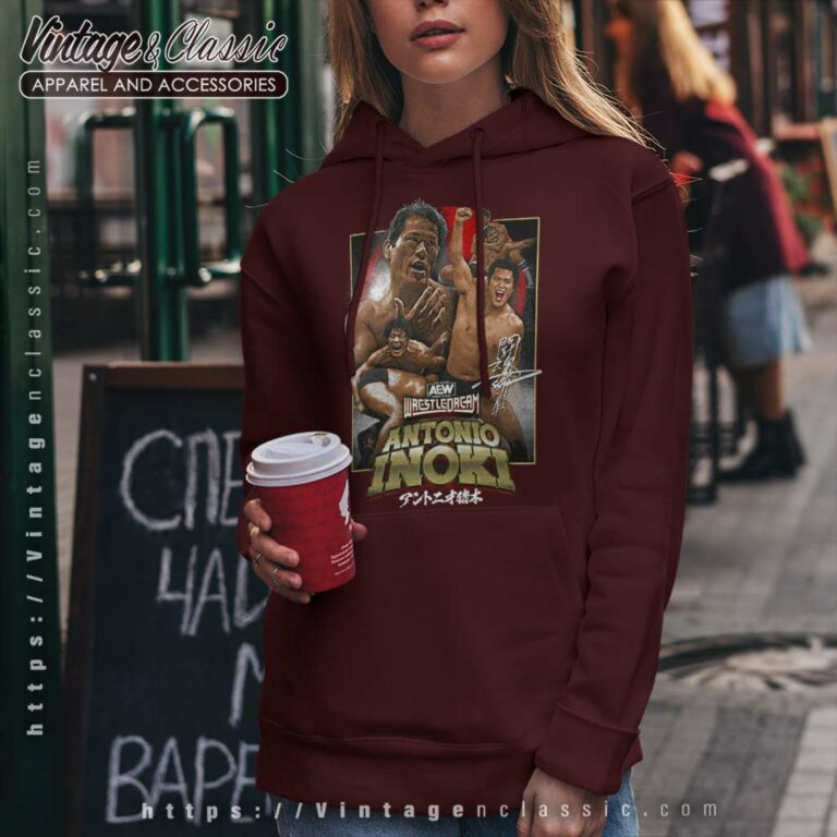 Aew Wrestledream 2023 Antoni Inoki Event Hoodie Aew Wrestledream 2023 Antoni Inoki Event Hoodie