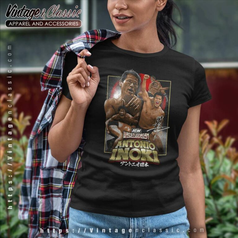 Aew Wrestledream 2023 Antoni Inoki Event Women TShirt Aew Wrestledream 2023 Antoni Inoki Event Women TShirt