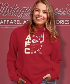 Afc Champions Kc Chiefs Super Bowl Lviii Hoodie