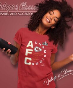 Afc Champions Kc Chiefs Super Bowl Lviii Women TShirt