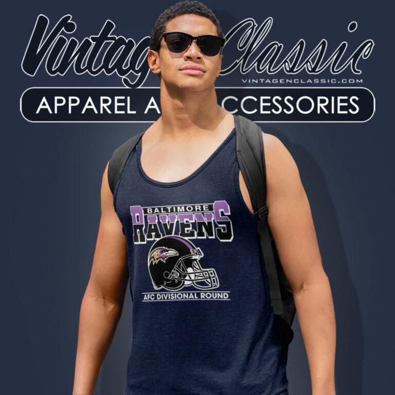 Afc Divisional Round Baltimore Ravens Helmet Tank Top Racerback Afc Divisional Round Baltimore Ravens Helmet Tank Top Racerback