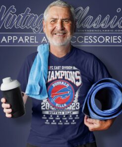 Afc East Division Champions Buffalo Bills 2023 V Neck TShirt