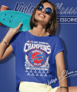 Afc East Division Champions Buffalo Bills 2023 Women T Shirt