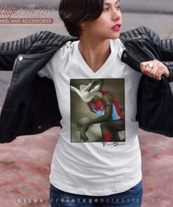 Afl Sydney Swans Daffy Duck V Neck TShirt
