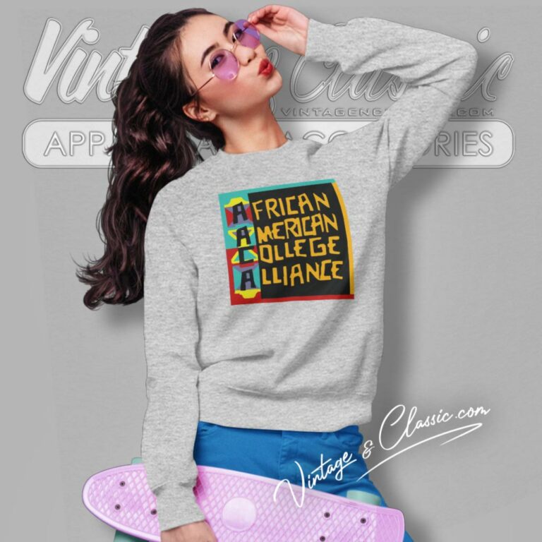 African American College Alliance Aaca Sweatshirt African American College Alliance Aaca Sweatshirt