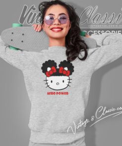 Afro Hello Kitty Sweatshirt