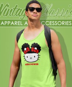 Afro Hello Kitty Tank Top Racerback