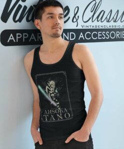 Ahsoka Tano Celestial Portrait Shirt The Clone Wars Tank Top Racerback