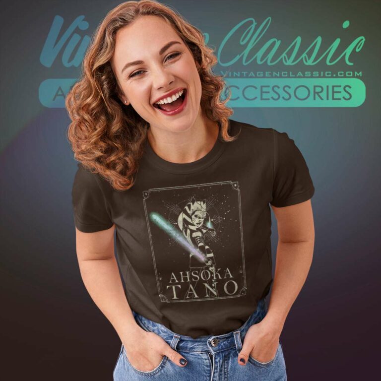 Ahsoka Tano Celestial Portrait Shirt The Clone Wars Women TShirt Ahsoka Tano Celestial Portrait Shirt The Clone Wars Women TShirt