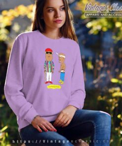 Aintnobodycool Tupac Biggie Beavis Butthead Sweatshirt