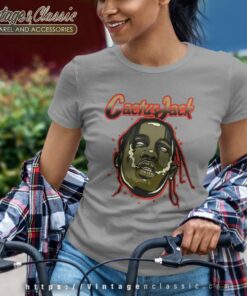 Air Jordan 6 Travis Scott Olive Women TShirt