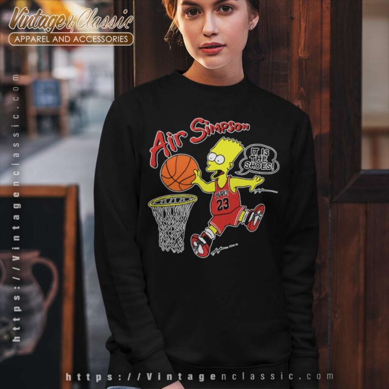 Air Simpson Bart Simpson Sweatshirt Air Simpson Bart Simpson Sweatshirt