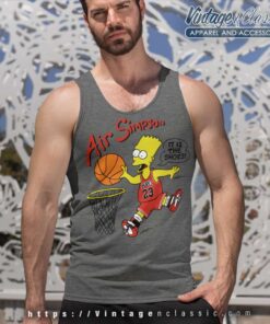 Air Simpson Bart Simpson Tank Top Racerback