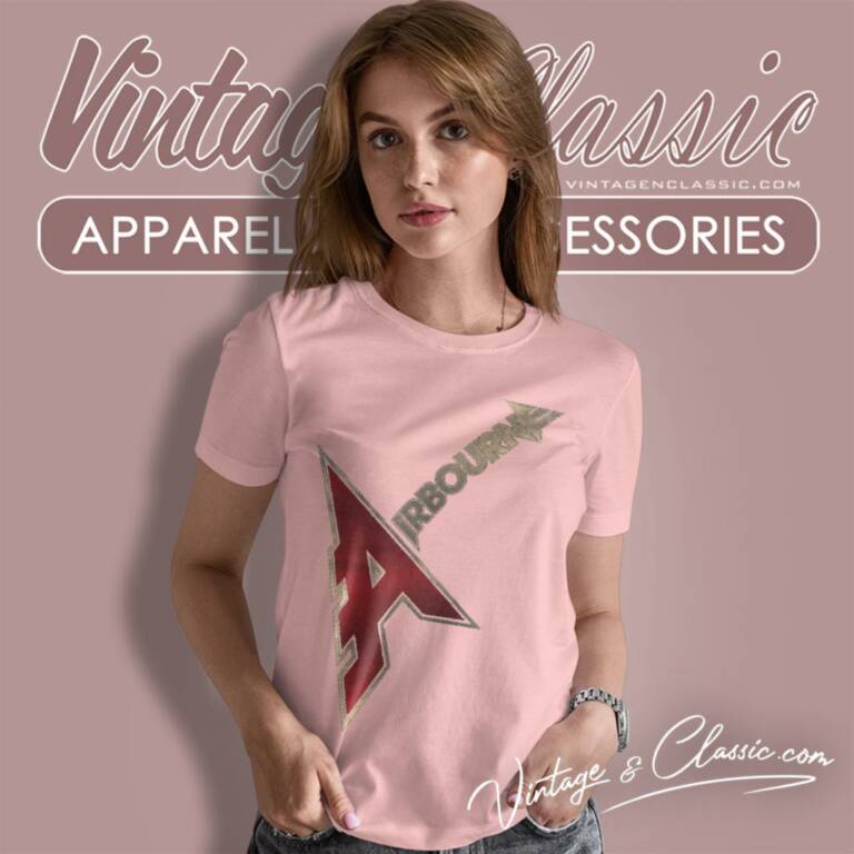 Airbourne A Logo Women T Shirt Airbourne A Logo Women T Shirt