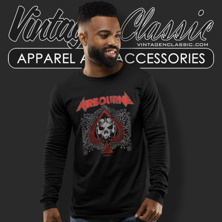 Airbourne Boneshaker Ace Long Sleeve Tee Airbourne Boneshaker Ace Long Sleeve Tee
