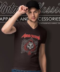Airbourne Boneshaker Ace Shirt 5 Airbourne Boneshaker Ace V Neck TShirt