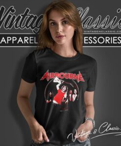 Airbourne Fist Pumping Women T Shirt
