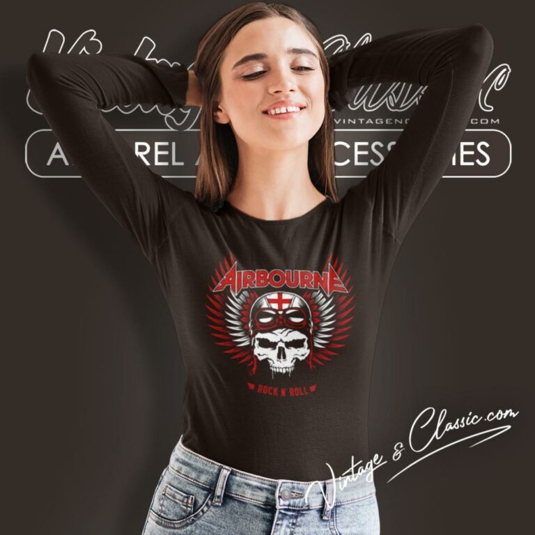 Airbourne Newcastle Event Long Sleeve Tee Airbourne Newcastle Event Long Sleeve Tee