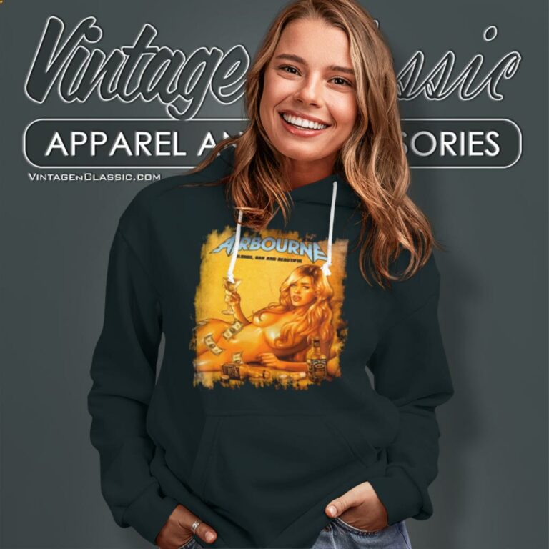 Airbourne Shirt Blonde Bad And Beautiful Hoodie Airbourne Shirt Blonde Bad And Beautiful Hoodie