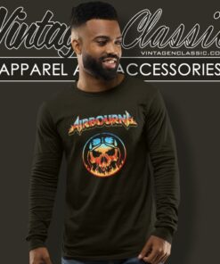 Airbourne Shirt Fire And Ice Tour 22 Long Sleeve Tee