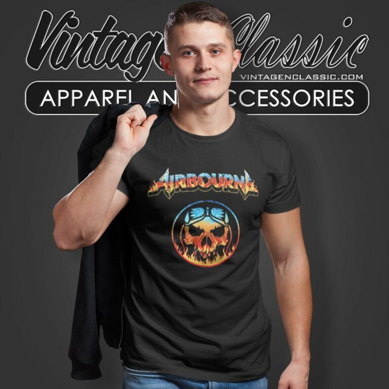 Airbourne Shirt Fire And Ice Tour 22 T Shirt Airbourne Shirt Fire And Ice Tour 22 T Shirt