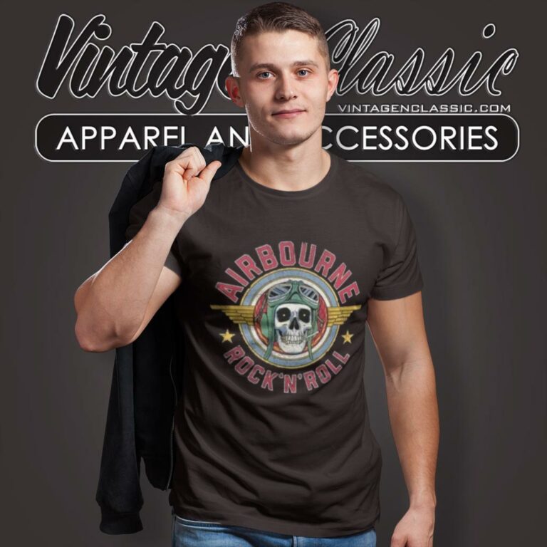 Airbourne Shirt Rock N Roll Scorch T Shirt Airbourne Shirt Rock N Roll Scorch T Shirt