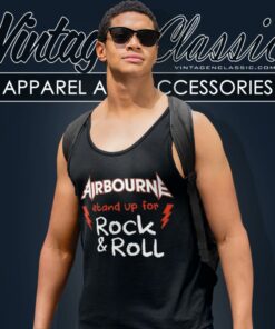 Airbourne Shirt Rock N Roll Tank Top Racerback