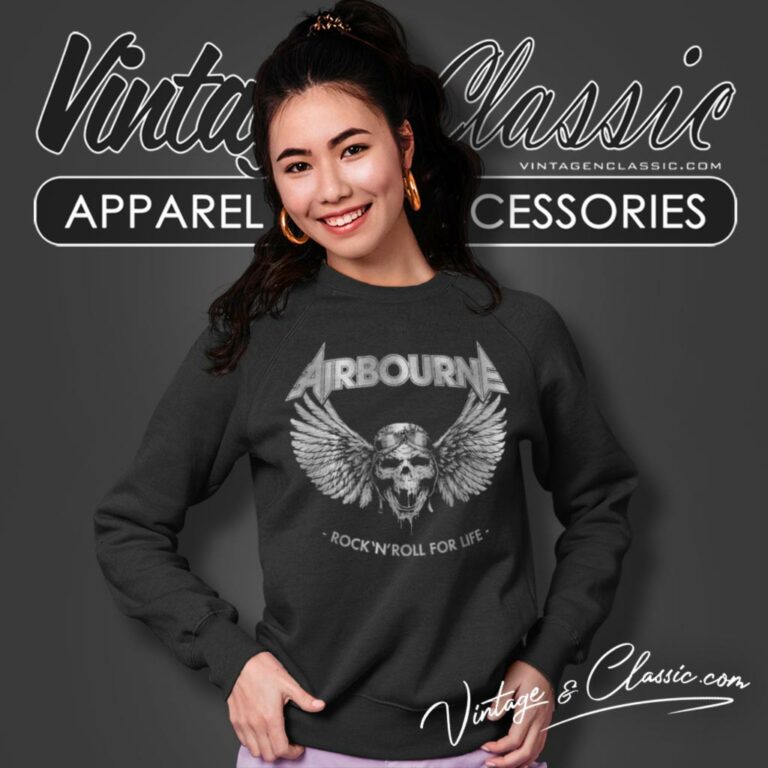 Airbourne Skull Sweatshirt Airbourne Skull Sweatshirt